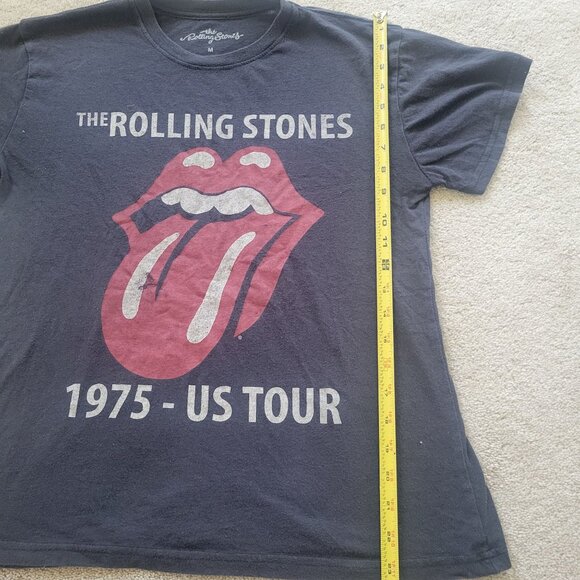 Rolling Stones 1975 US Tour T-Shirt Vintage Size Med - Picture 8 of 8